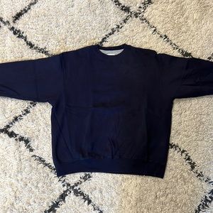 Blue Navy champion sweatshirt